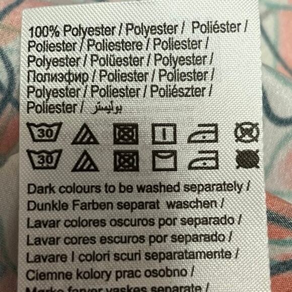 Vero Moda Multicolor Floral Print Sleeveless Curved Hem Casual Tank Top Size S - Picture 5 of 5